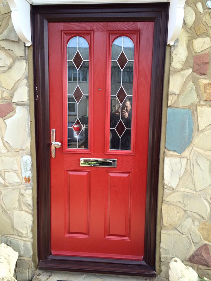red composite doors kent
