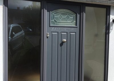slate grey rembrandt Truedor composite door